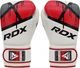 Боксерские перчатки RDX F7 Ego 10 унций + Капа Red (BGR-F7R-10oz) - изображение 2