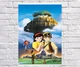 Постер плакат BEGEMOT Аниме Небесный замок Лапута Castle in the Sky 40x61 см (1121487) - изображение 1