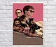 Постер плакат BEGEMOT Малыш на драйве Baby Driver 61х90 см (1121502-1) - изображение 1