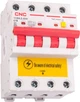 Диференційний автоматичний вимикач CNC Electric YCB9LE-80M 4P C16 6000A 30mA 230V (NV821921) - зображення 4