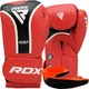 Боксерские перчатки RDX Aura Plus T-17 16 унций + Капа Red/Black (BGR-T17RB-16OZ+) - изображение 1