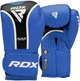 Боксерские перчатки RDX Aura Plus T-17 16 унций + Капа Blue/Black (BGR-T17UB-16OZ+) - изображение 3