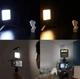 72LED Постоянный накамерный заполняющий свет подсветка для селфи фото и видео с аккумулятором 1800мач для камер и штативов - изображение 4