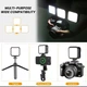 72LED Постоянный накамерный заполняющий свет подсветка для селфи фото и видео с аккумулятором 1800мач для камер и штативов - изображение 6