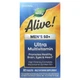 Поливитамины для мужчин от 50 лет Nature's Way, Alive! "Men's 50+ Ultra Potency Complete Multivitamin" комплекс высокоусвояемых мультивитамин и минералов (60 таблеток) - изображение 1