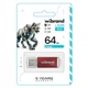 USB флеш накопитель Wibrand 64GB Cougar Red USB 2.0 (WI2.0/CU64P1R) - изображение 2