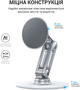Магнітна підставка для смартфона OfficePro MS760S Aluminium Alloys Silver - зображення 7