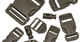Набір фастексів Mil-Tec Пряжки 9шт. Олива OD BUCKLE SET (13458001) - изображение 3
