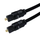 Кабель оптичний аудіо TOSLINK 3м Чорний (B00236) - зображення 1