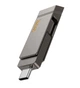 Флеш память HOCO UD15 USB3.2 Type-C Flash Drive Clever Флешка 64 Гб Серый - изображение 2
