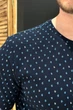 Футболка с принтом Trend Collection 36308 Темно-синий (LACIVERT) M - изображение 4