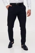 Штани slim fit Trend Collection 1249 Темно-синій + клітинка (colour 3) 30 - зображення 1