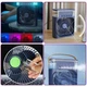 Настільний вентилятор зі зволожувачем повітря 4в1 Air Cooler Fan USB Білий (VS7006737-1) - изображение 4