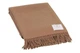 Плед CO.BI Camel верблюжа шерсть 140x180 см коричневый - изображение 1