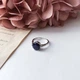 Срібна каблучка з натуральним сапфіром 4.453ct, вага виробу 4,28 гр (2157625) - зображення 8