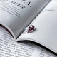 Срібна каблучка з натуральним рубіном 1.313ct, вага виробу 1,79 гр (2157830) - зображення 3