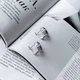 Серебряные серьги с натуральным аметистом 9.015ct (2157731) - изображение 4