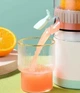 Соковыжималка для цитрусовых портативная на аккумуляторе с зарядкой от USB Citrus Juicer UKC C400 - изображение 7