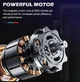 Машинка для стрижки волос аккумуляторная Professional Turbo с разными насадками VGR V-003 - изображение 6