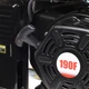 Генератор бензиновий Bison BS7500 6.5/6.0 кВт ручний пуск / мідне обплетення / мобільна рама з колесами (AVT185213) - зображення 4