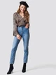 Джинсы Slim Fit женские NA-KD 1100-000296-0116 34 Синие (7325940585725) - изображение 3