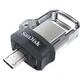 Флешка microUSB 64Gb SanDisk Ultra Dual Drive m3.0 Silver (SDDD3-064G-G46) - изображение 2