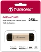 Флешка USB 3.2 256Gb Transcend JetFlash 930C Gold-Black (TS256GJF930C) - изображение 5
