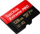 Карта памяти microSD 128Gb SanDisk Extreme PRO UHS-I U3 + SD адаптер (SDSQXCD-128G-GN6MA) - изображение 2