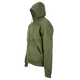 Реглан с капюшоном на молнии TACTICAL HOODIE 3XL Olive - изображение 4