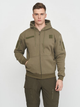 Реглан с капюшоном на молнии TACTICAL HOODIE 3XL Olive - изображение 8