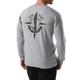 Реглан 5.11 Tactical® Stay Sharp Long Sleeve S Heather Grey - зображення 2