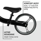 Велобег Hudora Classic Balance Bike 12 Black (10416) - изображение 2