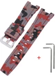Ремешок для Casio G-Shock GST-W300 Camo Red SI - изображение 1