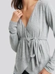 Кардиган женский NA-KD 1100-001938-0138 2XS Серый (7325941818471) - изображение 4