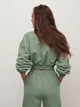 Свитшот женский NA-KD 1717-000024-0010 2XL Зеленый (7325944196781) - изображение 2