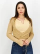 Кардиган женский NA-KD 1100-004911-0140 2XS Бежевый (7325944171047) - изображение 1