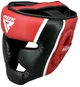 Боксерский шлем RDX AURA PLUS T-17 XL Red/Black (HGR-T17RB-XL+) - изображение 5