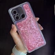 Чехол Glitter для Xiaomi Redmi 12C бампер силиконовый аквариум Розовый - изображение 2