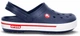 Кроксы Crocs Crocband Clog Relaxed Fit Color: Navy/Red 12836-485 US11 EU45 29CM - изображение 1