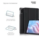 Чехол-книжка на планшет Honor Pad X9, Smart Case, Black, подставка для планшета 11.5 , кожаный, микрофибра, на магните, ArmorStandart (ARM74057) - изображение 4