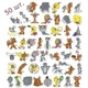 Набор виниловых наклеек стикеров LTC Стикерпак Tom and Jerry 50 шт. (SL2023113001-Mouse-Cat-BP) - изображение 2