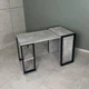 Письмовий стіл трансформер MebliRoMax Loft Індастріал /Чорний (000086590) - зображення 1