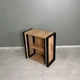 Письменный стол трансформер MebliRoMax Loft Дуб Тахо /Черный (000086590) - изображение 2