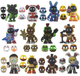 Набір фігурок ФНАФ П'ять ночей з Фредді, 12в1, 8-9 см - Five Nights на Freddy`s, Fnaf, Chica, Bonnie, Foxy - зображення 1