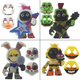 Набір фігурок ФНАФ П'ять ночей з Фредді, 12в1, 8-9 см - Five Nights на Freddy`s, Fnaf, Chica, Bonnie, Foxy - зображення 5