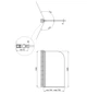 Душевой экран Qtap Standard STDBLM407513APL - изображение 7