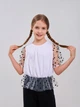 Детская блузка для девочки Smil 114973 122 см Черная (4824039324045) - изображение 2