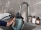 Утюг Electrolux, 2600Вт, 370мл, паровий удар 240гр, алюмінієва підошва, електр. керування, зелено-чорний - зображення 5