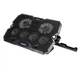 Охолоджувальна підставка для ноутбука 17 дюймів HiSmart DCXA103 6xFan RGB LED - зображення 2