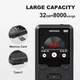 MP3 плеер Benjie M10 Clip Bluetooth 5.0 Hi-Fi 32Gb с клипсой Black - изображение 4
